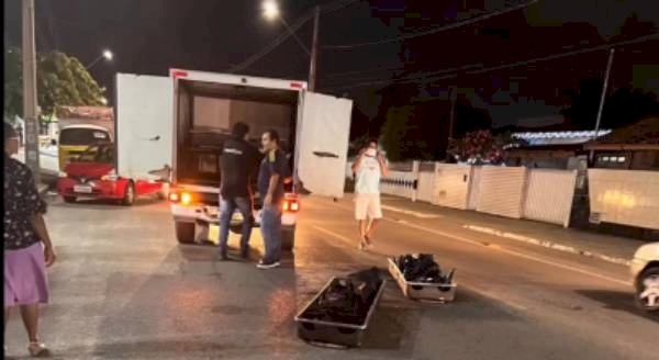 Corpos caem de Rabecão em João Pessoa
