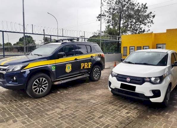 PRF recupera na Paraíba veículo roubado há cinco dias