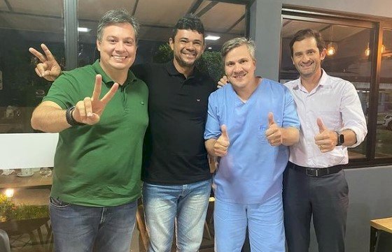 Júnior Araújo recebe apoio do suplente de Vereador Flamarion na Cidade de Sousa 