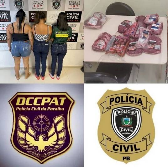 Trio de mulheres preso em ação da Polícia Civil