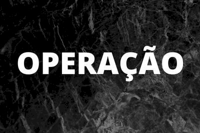 Letreiro com o nome Operação 