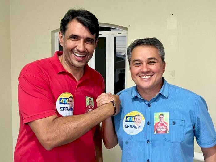 Ex-prefeito de Sousa e candidato a deputado estadual, André Gadelha (MDB) apoia agora Efraim Filho (União Brasil)