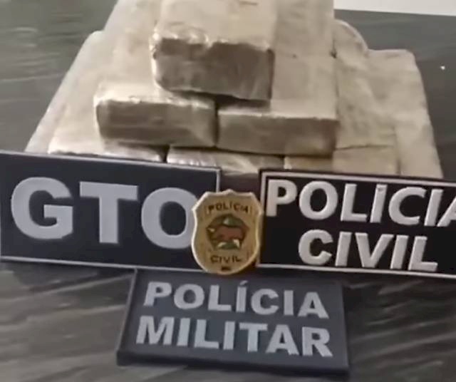 Drogas apreendidas em Alexandria-RN