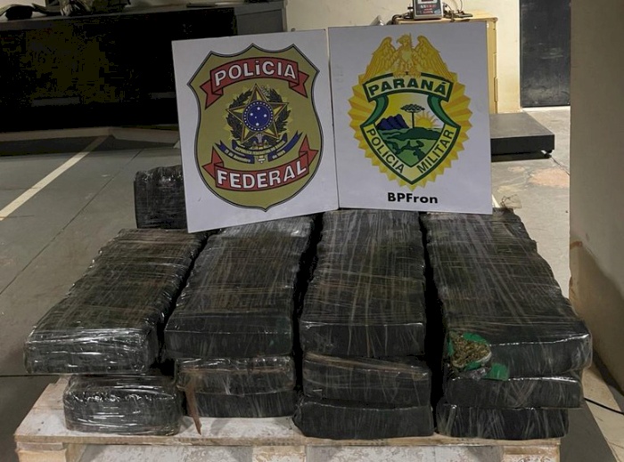 Apreensão de drogas pela Polícia Federal