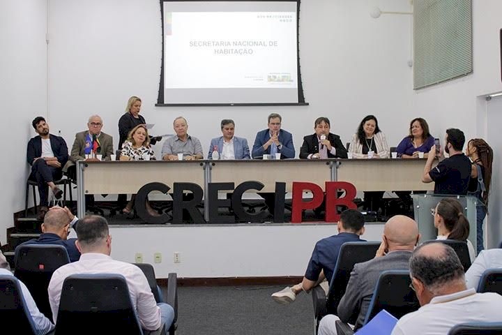 Creci-PB faz história com audiência pública sobre pauta nacional do mercado imobiliário