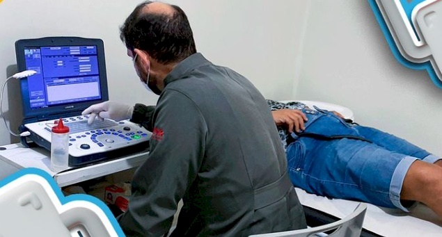 Exames de ultrassom realizados na Unidade Auta Alves Ferreira, em Aparecida