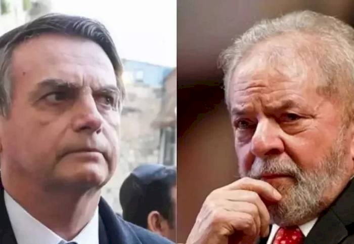 Bolsonaro e Lula candidatos no segundo turno