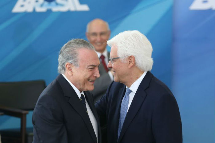 Temer e Moreira Franco