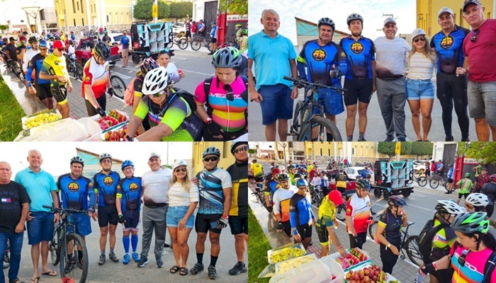  IV Passeio Ciclista realizado pela Prefeitura de Aparecida 