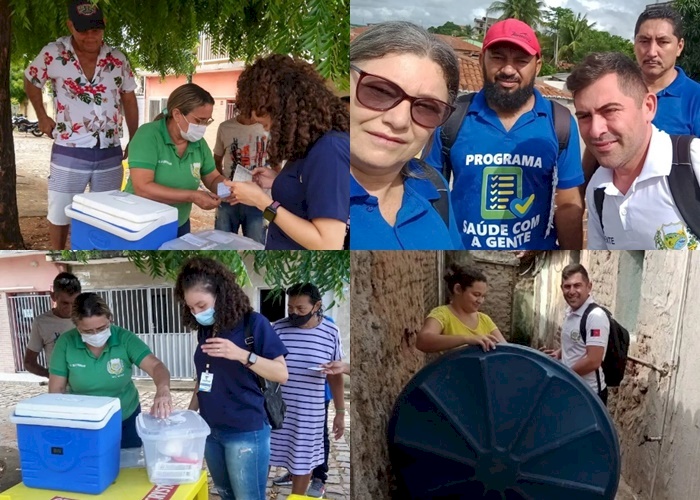 Ações da UBS II no bairro Queimadas, no município de Marizópolis 