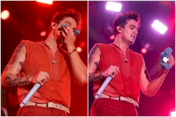 Luan Santana no Baile da Santinha