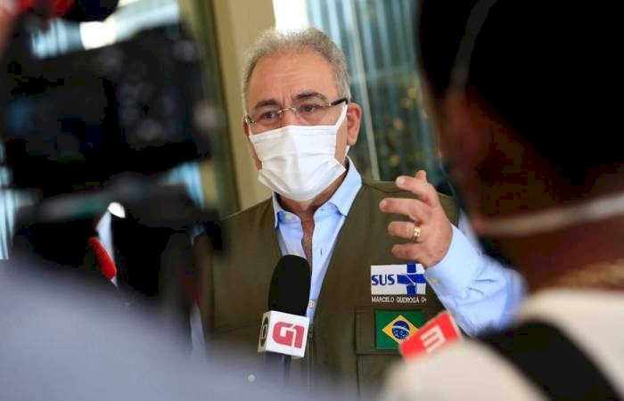 Ministro da Saúde, Marcelo Queiroga