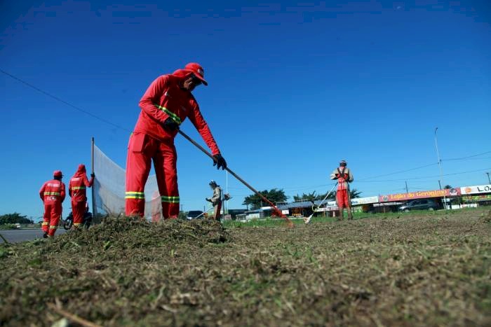 Ações de zeladoria em 21 bairros de João Pessoa