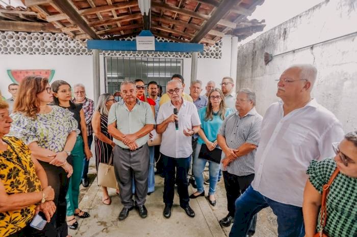 Ordem de serviço para reestruturação da Escola Monsenhor João Coutinho, no bairro do Róger