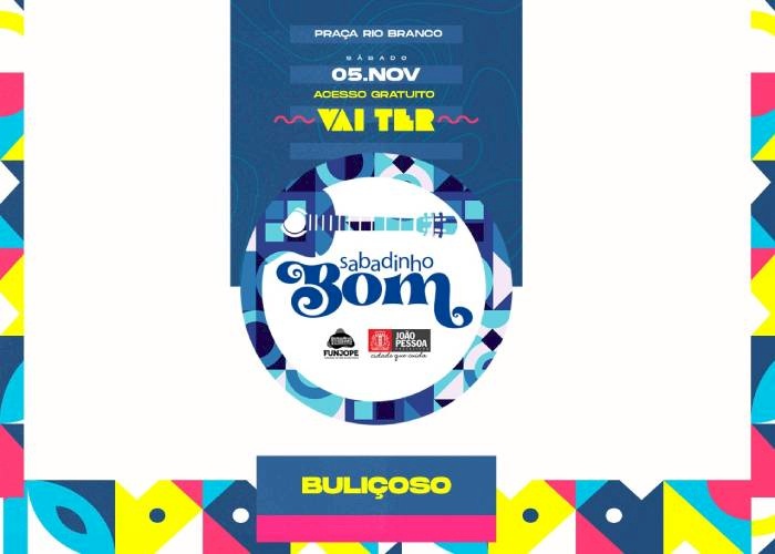  ‘Sabadinho Bom’ neste final de semana na Praça Rio Branco