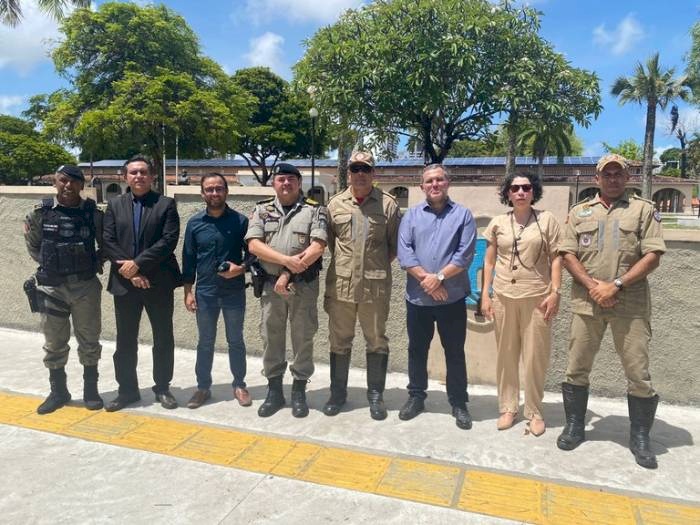 Reunião com o secretário da Segurança Pública
