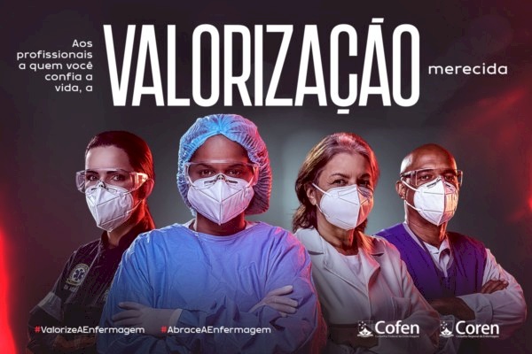 Conforme as Profissionais, “não existe saúde sem a Enfermagem, STF libere o Piso”