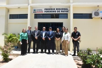 Presídios masculino e feminino de Patos foram inspecionados pelo GMF e CGJ nesta quarta-feira