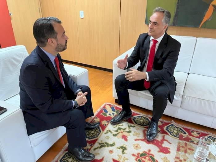 Deputado estadual Luciano Cartaxo (PT) em Brasília