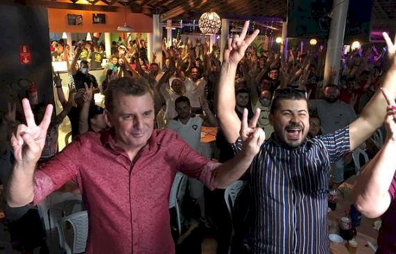 Chico Mendes recebe apoio a sua pré-candidatura a deputado estadual do prefeito de Santo André, Edglei Amorim