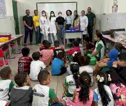 Semana de Saúde nas Escolas no município de Marizópolis