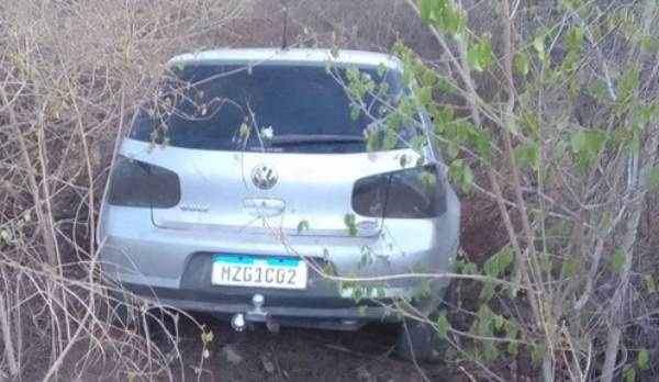 Veículo utilizado em homicídio em São José de Piranhas