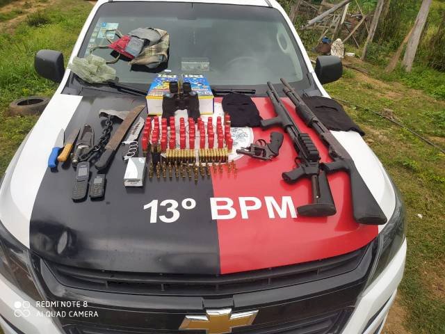  Operação Divisa Segura: PM prende suspeito de integrar grupo criminoso, apreende três armas de fogo e mais de 200 munições