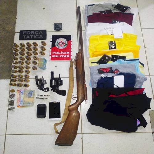 Polícia prende suspeito de assaltar comércio em três municípios, na Paraíba
