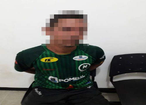 Preso em Cachoeira dos Índios