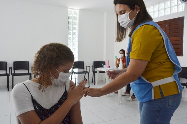 Vacinação contra a covid-19 em João Pessoa 