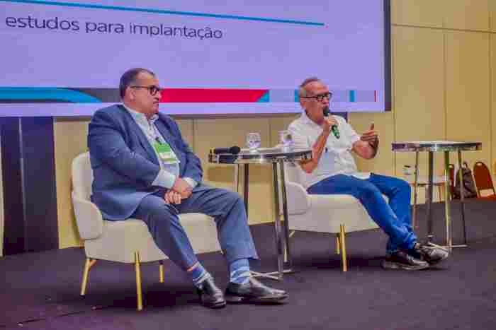 Painel com o secretário executivo do Ministério dos Transportes, George Santoro, na Caravana Federativa