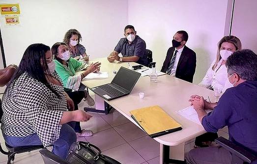 João Neto participa de reunião na Secretaria de Estado da Agricultura Familiar e Desenvolvimento do Semiárido, em JP