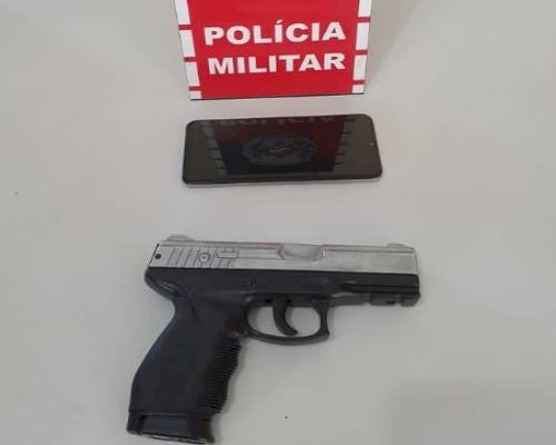 Após perseguição, Policiais Militares prendem indivíduo com arma de fogo, na PB