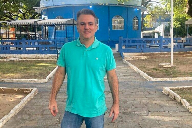 Sérgio Queiroz em Praça Pública em Itaporanga no Sertão