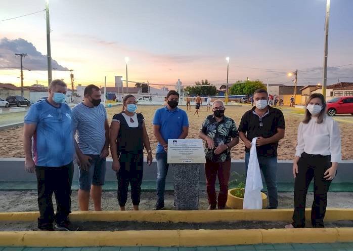 Nova Praça com equipamentos de lazer e esportes é inaugurada no Centro Social Urbano, em Sousa