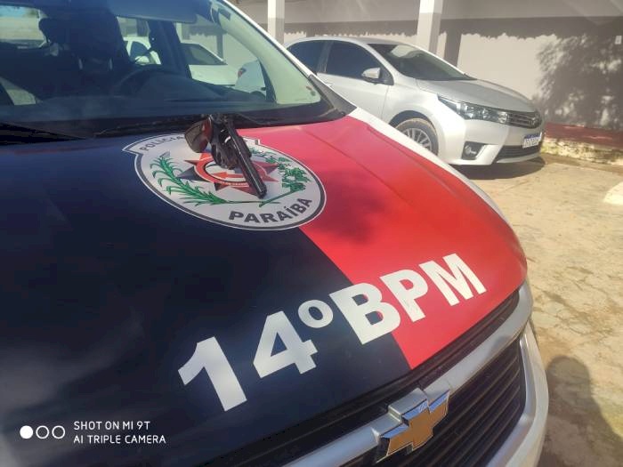 Apreensão de arma de fogo na cidade de Aparecida