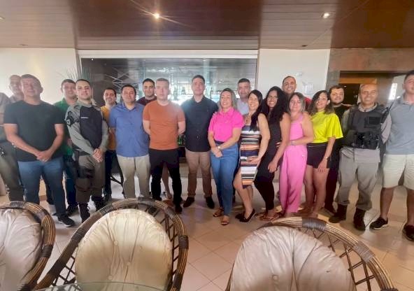 Policiais da administração do 14º Batalhão