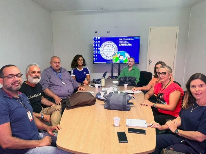 Reunião com os diretores da Agevisa