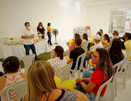 Em alusão ao Setembro Amarelo, Equipe do CRAS realiza palestra no município de Aparecida