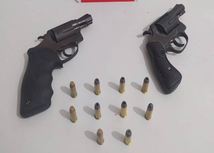 Operação Dia das Mães: PM prende suspeitos e apreende duas armas de fogo