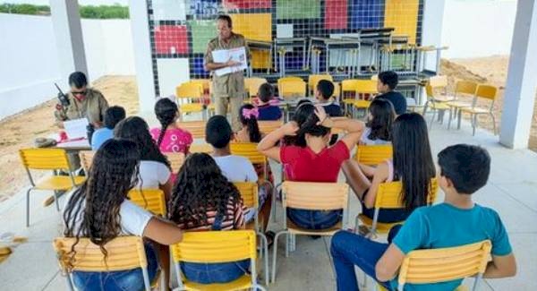 Projeto Bombeiro Mirim, do Corpo de Bombeiros