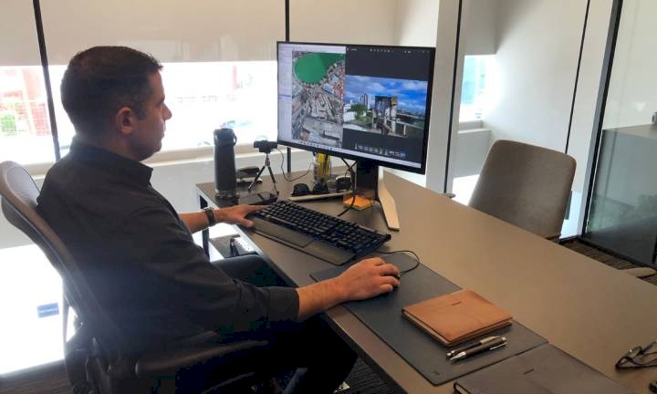 Danilo destacou que na zona rural o drone pode ser um importante diferencial e com vantagens ainda maiores.