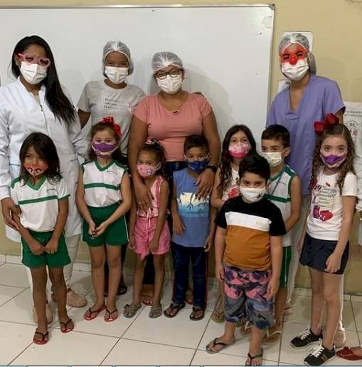 Secretaria de Saúde do município de Lastro realiza a aplicação de testes antígenos em alunos