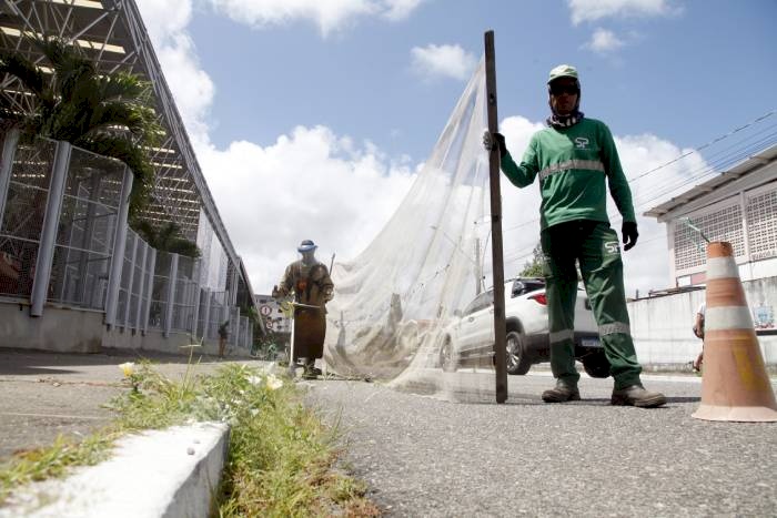 Serviços de zeladoria da Autarquia Especial Municipal de Limpeza Urbana (Emlur)