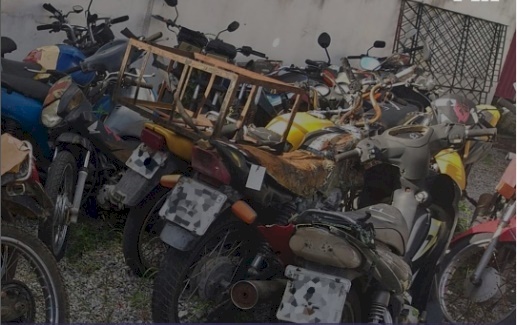 PRF na Paraíba realiza leilão virtual de sucata ferrosa para reciclagem destinados à compactação e trituração 