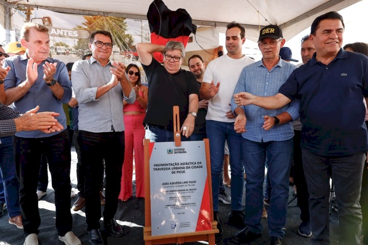 Governador, João Azevedo em Picuí 