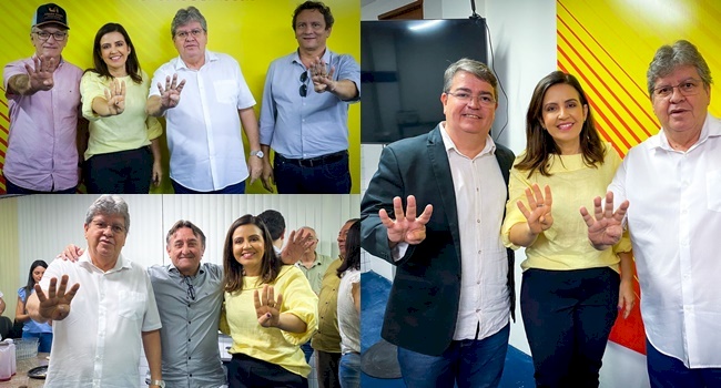 São Bento, São João do Cariri e Marizópolis fecham apoio à candidatura de Pollyanna ao Senado