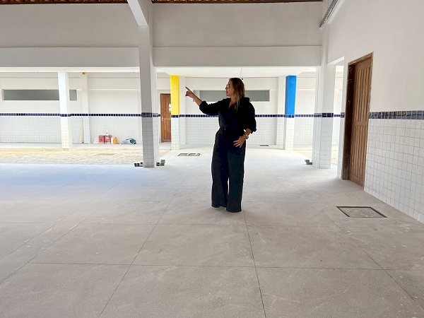 Obras da Escola Estadual de Ensino Médio (EEEM) José Rodrigues de Ataíde