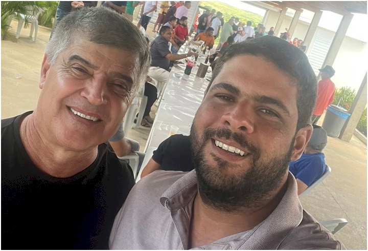 Deputado Wellington Roberto, e Victor Rabelo, presidente do PL em Sousa