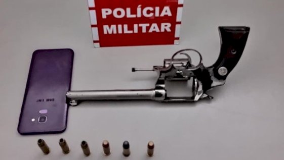 Jovem de 21 anos é preso pela polícia militar com arma de fogo na Paraíba 
